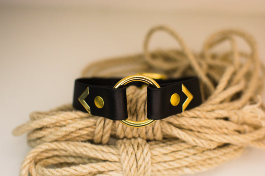 Veganes BDSM Halsband Aaron von Frivol Sextilien